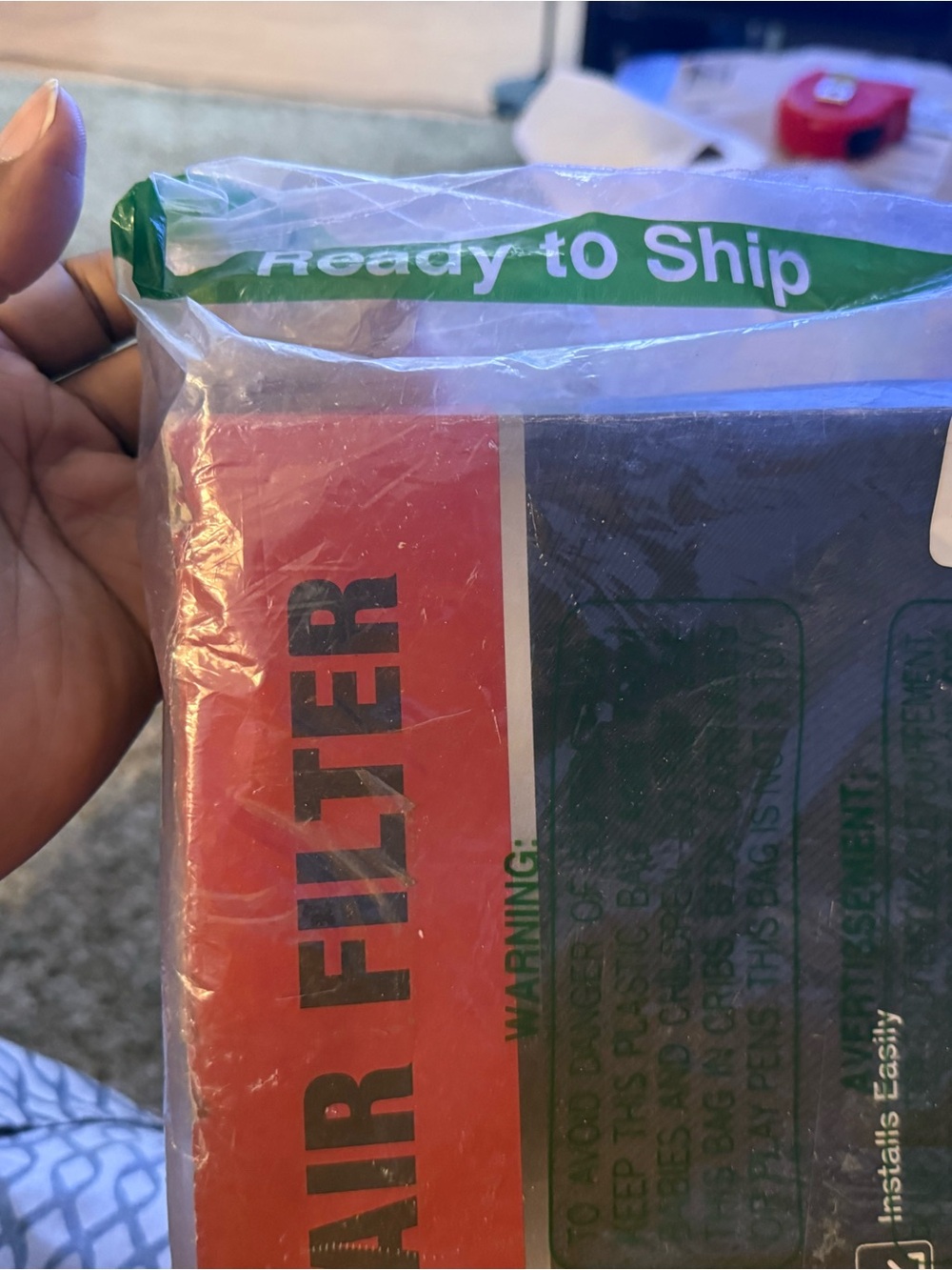 Replacement Air Filter - Red & Black Packaging Compatible Models in Pictures ⬆️